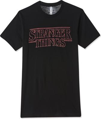 Stranger Things Men's Neon Logo T-Shirt