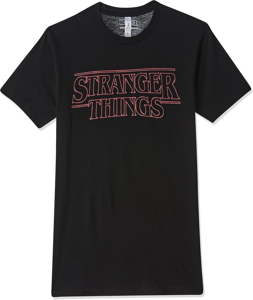 Stranger Things Men's Neon Logo T-Shirt