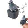 Creative Cartoon Decompression Keychain Toy Sound Button Monkey Lamb Design Portable for Outdoor Stress Relief