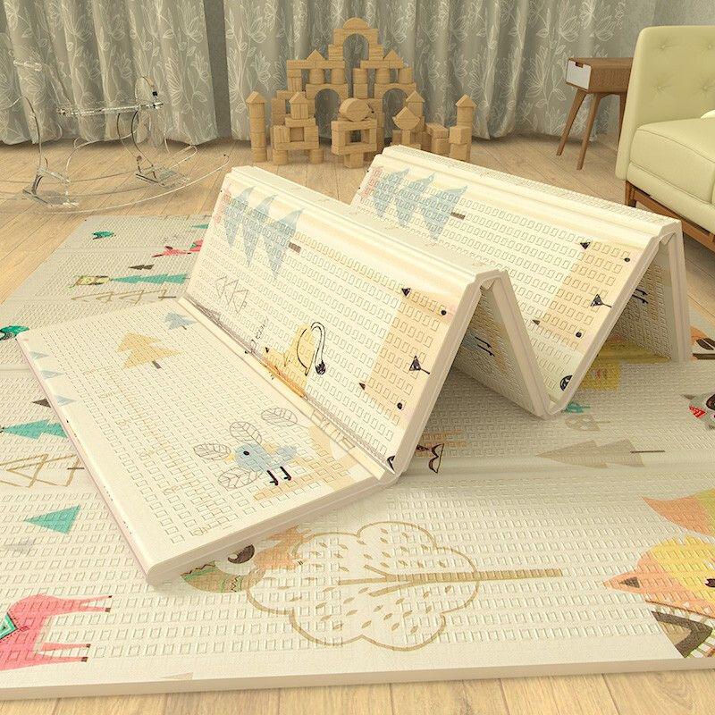 Eco-friendly Thick XPE Folding Crawling Mat for Infants and Toddlers