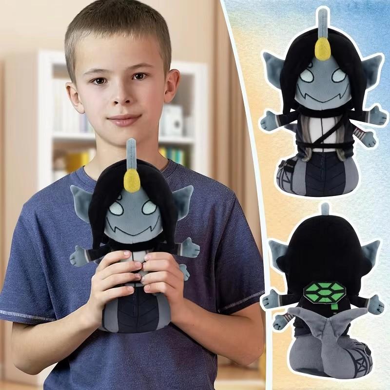 27cm Druck Sebastian Solace Plüsch Niedliche Plüschpuppe Spielzeug Geschenk Cartoon-Stil Kinder Stoffpuppe Puppe