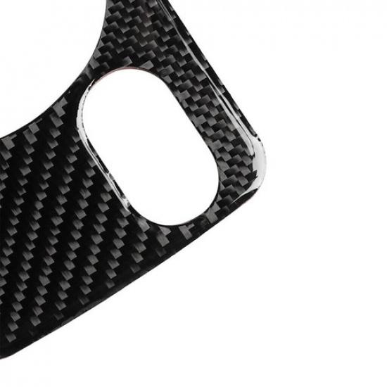 Carbon Fiber Interior Front Headlight Switch Cover For VW Golf 6 MK6 GTI 2008-12