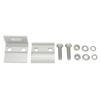 Roof Clamps PV Solar Module Horizontal Mounted Metal Standing Clamp Portable Racking System Sliver Aluminum Alloy