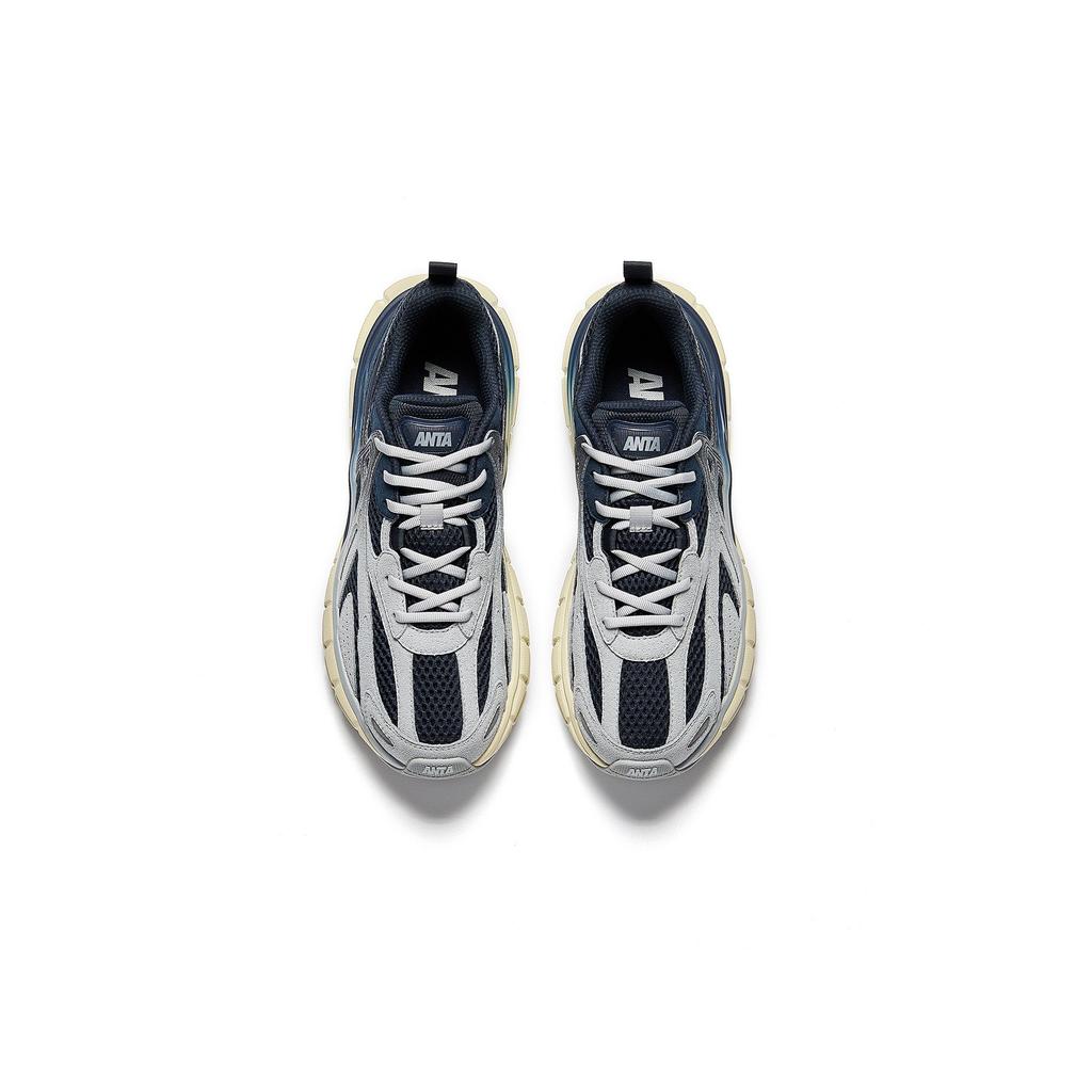 Anta Fashionable Comfortable Retro Trendy Shock Absorbing Wear Resistant Low Top Casual Shoes Men sneaker 112548801-1