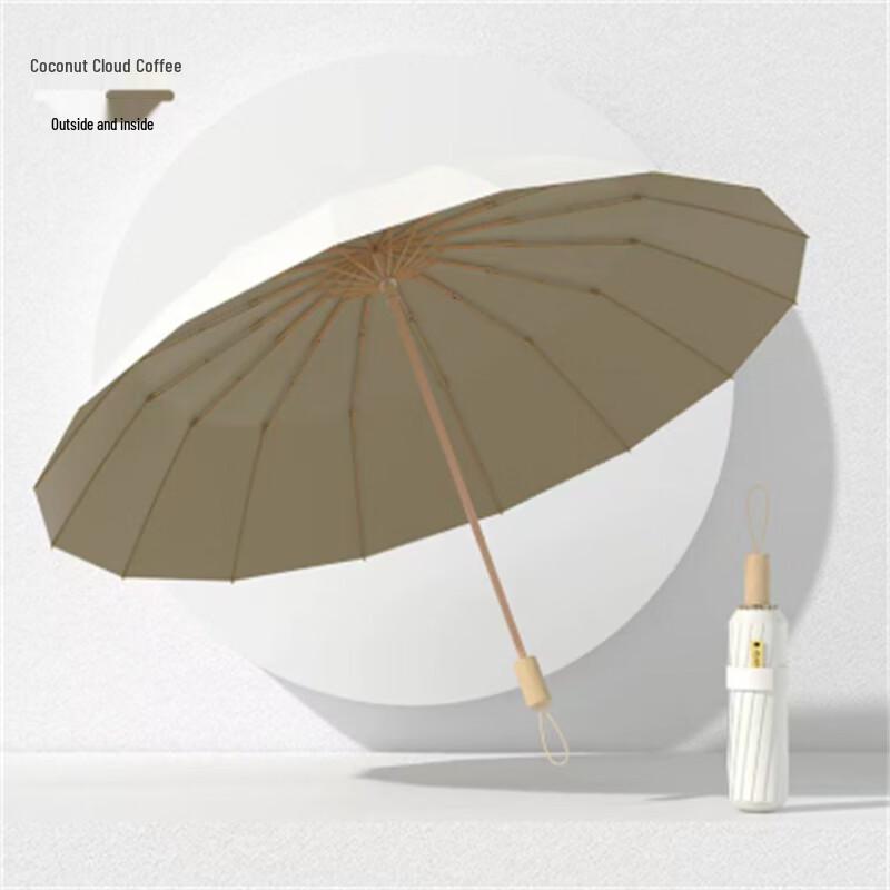 Ximengyuan 16-Rib Dual-Use Foldable Umbrella
