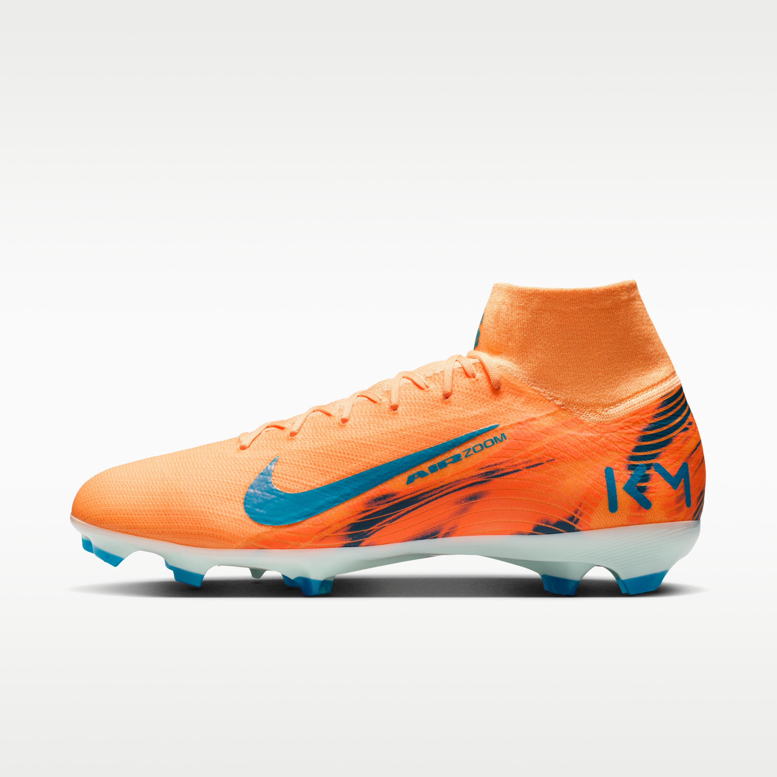 Nike Zoom Mercurial Superfly 10 Pro FG Kylian Mbappé Melon Tint 40.5