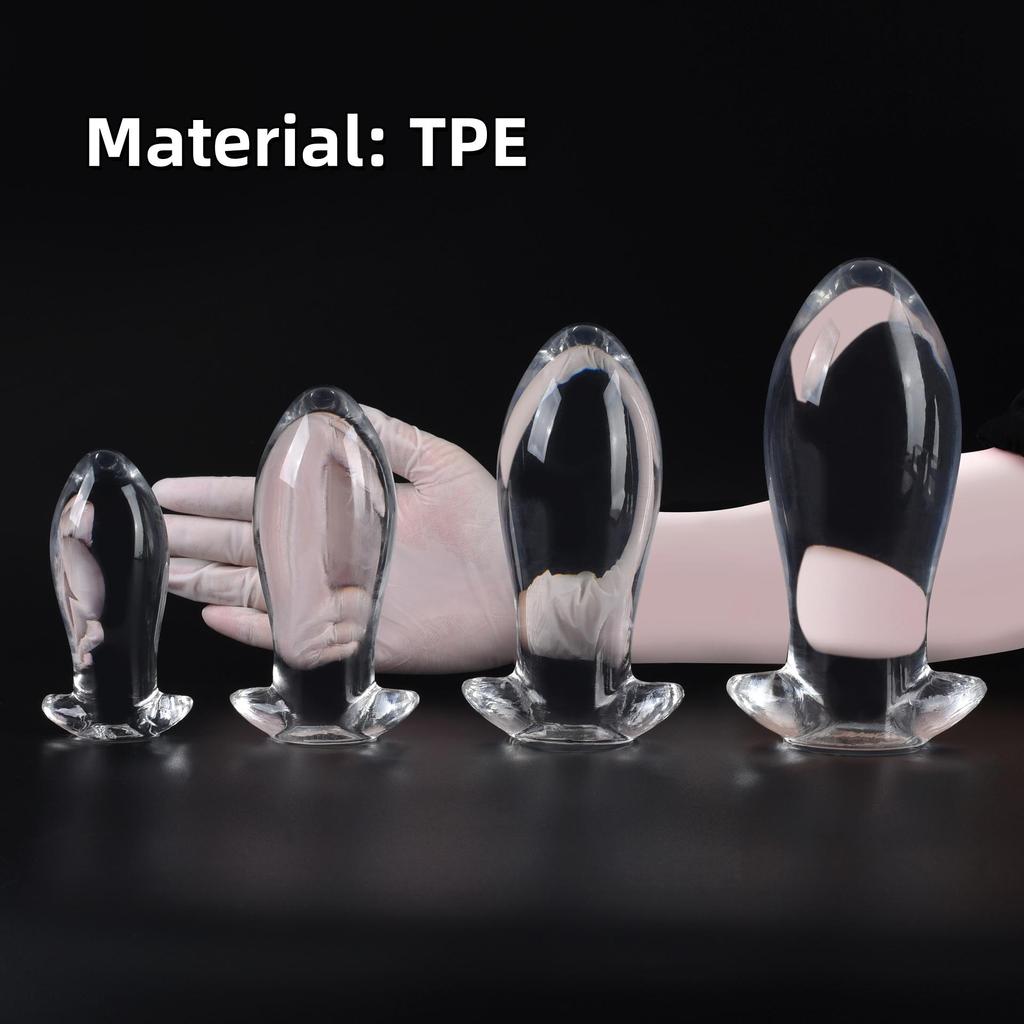 Huge Anal Plug Silicone Soft Anal Dildo Big Butt Plug Prostate Massage Anus Masturbator Dilator Adult Sex Toys for Men Woman Gay