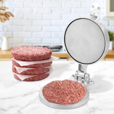 Fleischkuchen-Presse Burger-Presse Hamburger-Fleischwerkzeug Verstellbarer Manueller Burger-Fleischkuchen-Maker für Küche Backen BBQ Grillwerkzeug