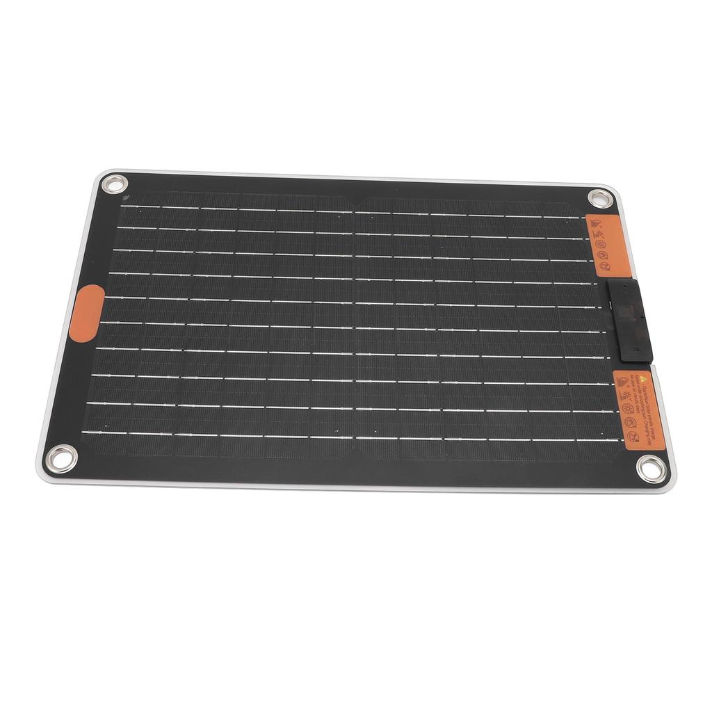 15W 5V 2.5A Solar Panel Battery Charger Monocrystalline Silicon Rain Proof Ultra Thin Portable Solar