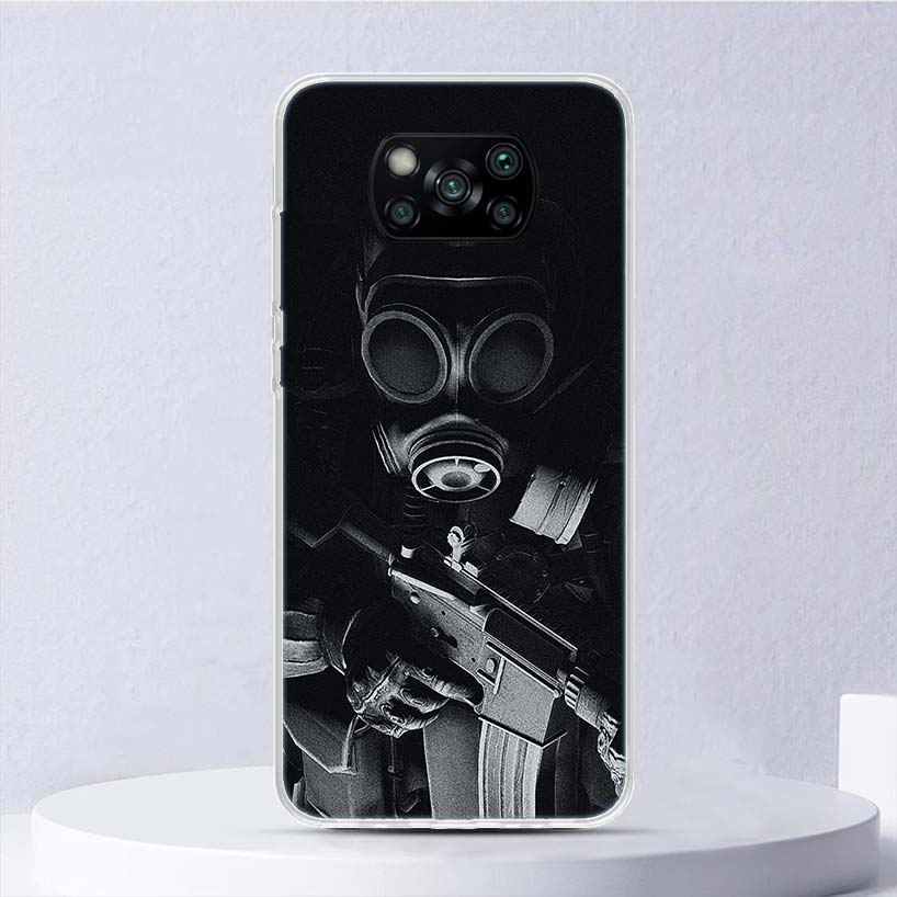 Counter Strike Cs Go Soft Case For Xiaomi Poco X7 X6 X5 X4 X3 Nfc F6 F5 Pro Phone Cover F4 Gt F3 F2 F1 M5S M4 M3 M5 Funda Coque