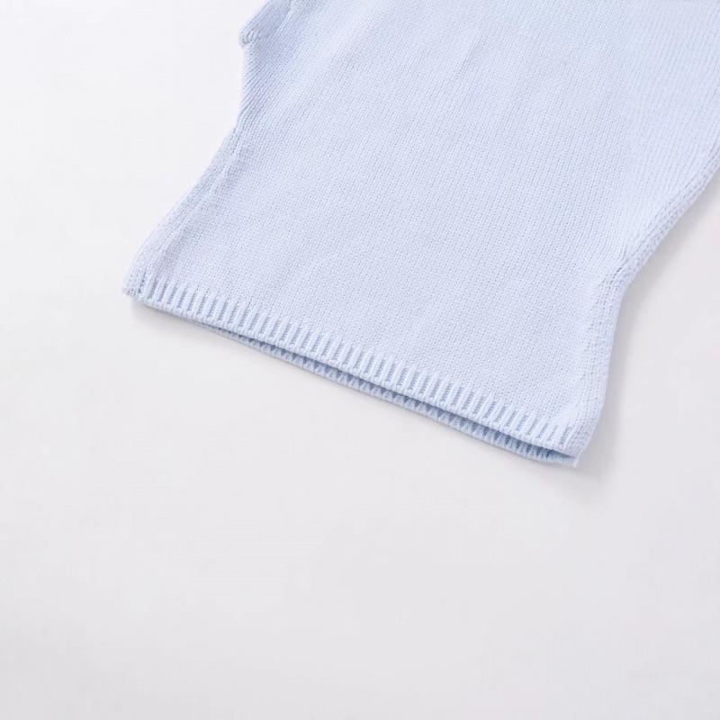 2026 Spring European & American Style Versatile Knit Shoulder Vest