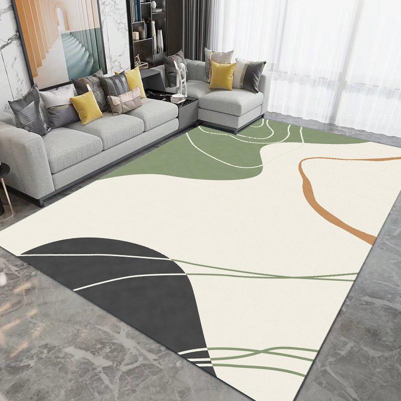 Nordic Style Living Room Carpet Resistant To Dirt and Easy To Maintain Household Anti Slip Carpet