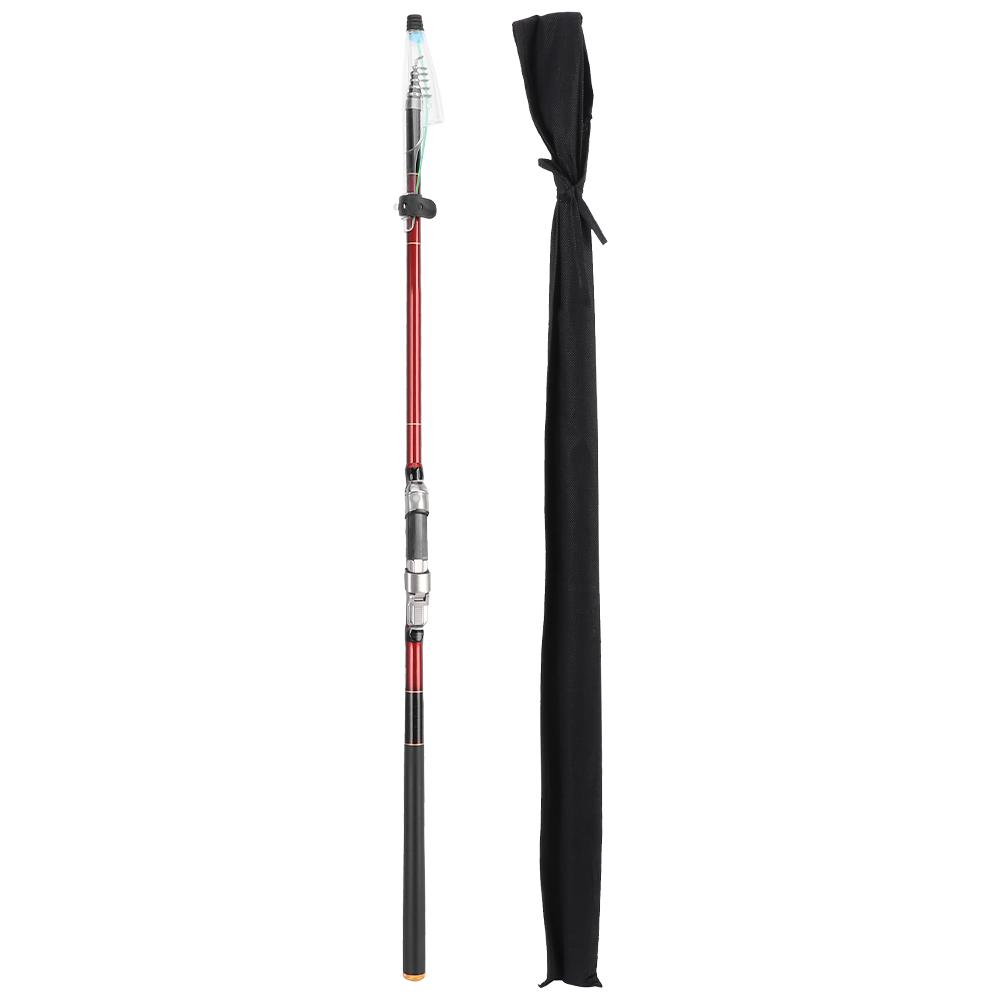 27088‑270 Portable Sea Rock Fishing Pole Carbon Rod Fishing Accessory 5Sections 2.7M