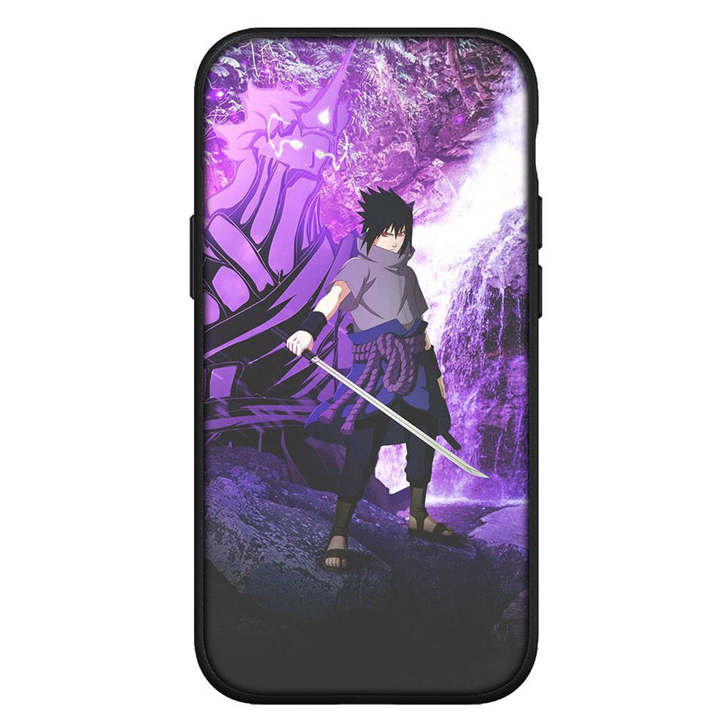 

Чехол для iPhone 16 15 Xiaomi Redmi Note 14 13 12 11 Pro Max X 8 16e Samsung Galaxy S25 S24 S23 Moto OPPO Huawei Аниме Наруто Учиха Саске Чехол для телефона for Samsung Galaxy A25 161mm болюс