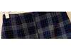 Women's Woolen Plaid High-Waisted A-Line Midi Skirt with Back Slit – 2025 Autumn/Winter Collection