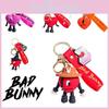 Hochwertiger Taschenanhänger Schlüsselanhänger Niedlicher Bad Bunny Kinder Weihnachtsdeko Geschenk