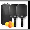 T700 Carbon Fiber Pickleball Paddle 16mm Thin Grip Offensive Performance Racket Competitive Play