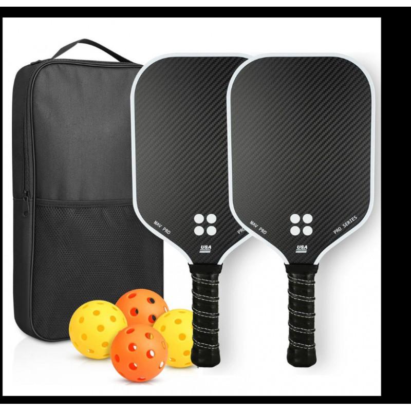 T700 Carbon Fiber Pickleball Paddle 16mm Thin Grip Offensive Performance Racket Competitive Play