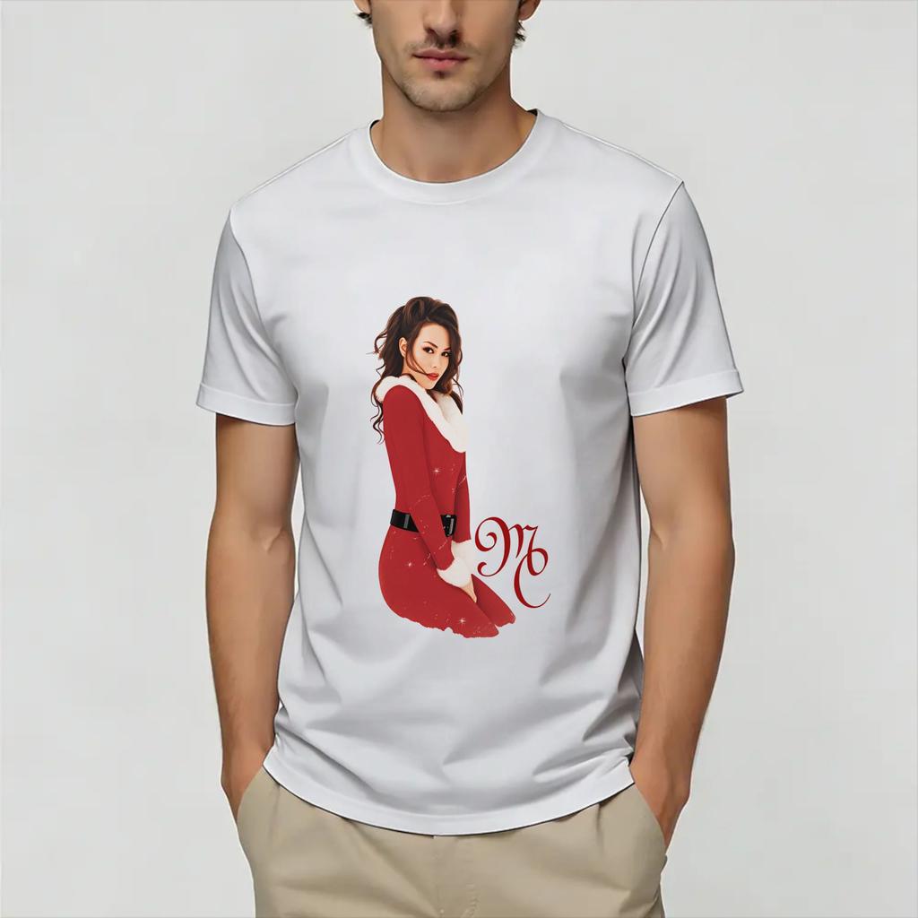 Mariah Careys Tshirt Summer Fashion Tshirts Unisex Cotton Comfortable Plus Size Tees Shortsleeve Streetwear Tshirt
