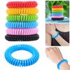 10 Pack Mosquito Repellent Bracelets Mosquito Wristband DEET-Free Waterproof Mosquito Bracelet Adjustable for Baby Toddlers