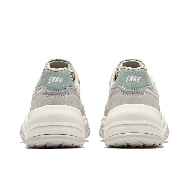 Erke Cheese 2.0 A Gan Retro Height-Increasing Comfortable Versatile Non-Slip Wear-Resistant Low-Top Casual Shoes Men sneakers 51125102381-008