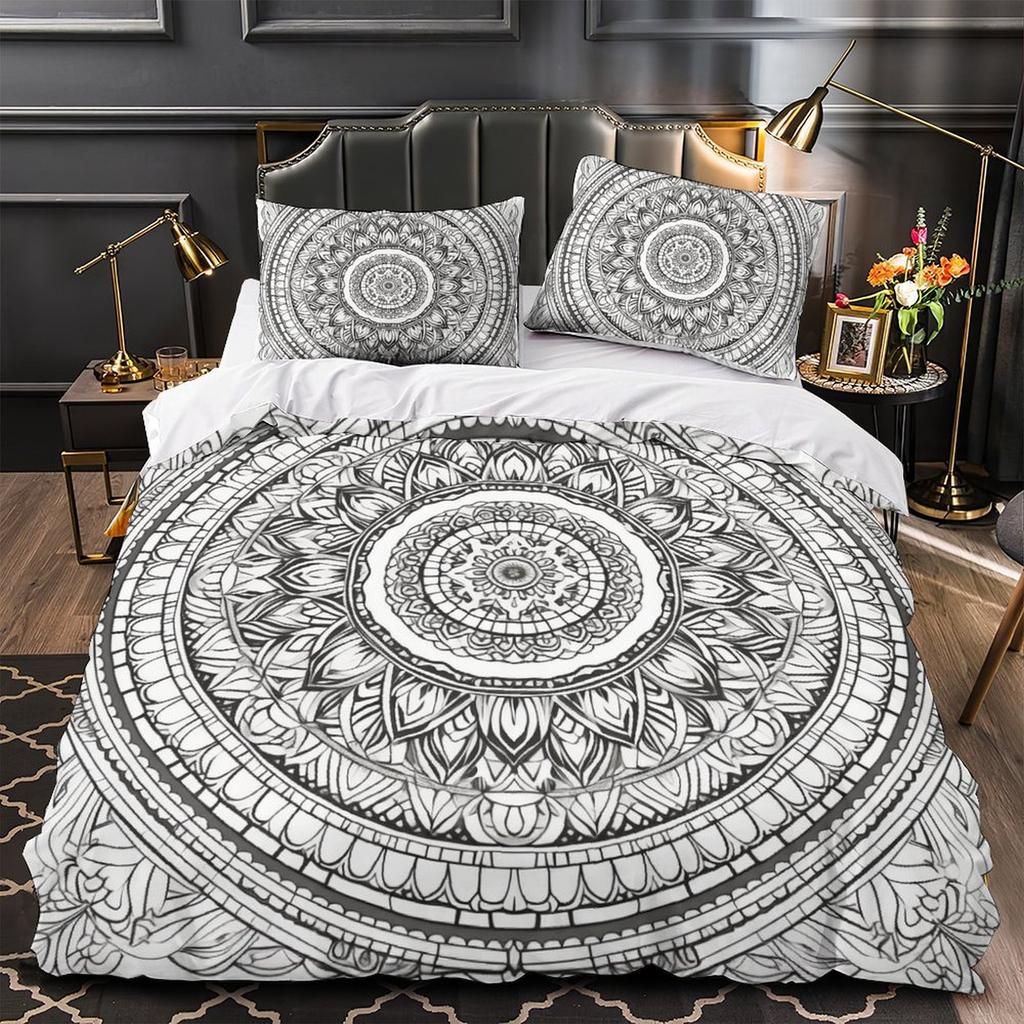 3D Digital Printing Bedding Two Or Three-Piece Set Bohemian Series Polyester
