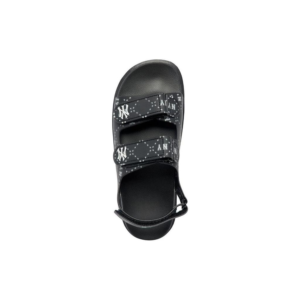 MLB Sandal New York Yankees EVA Non-Slip Durable Sports Sandals Unisex Sandals Black White 3ASDCSD33-50BKS
