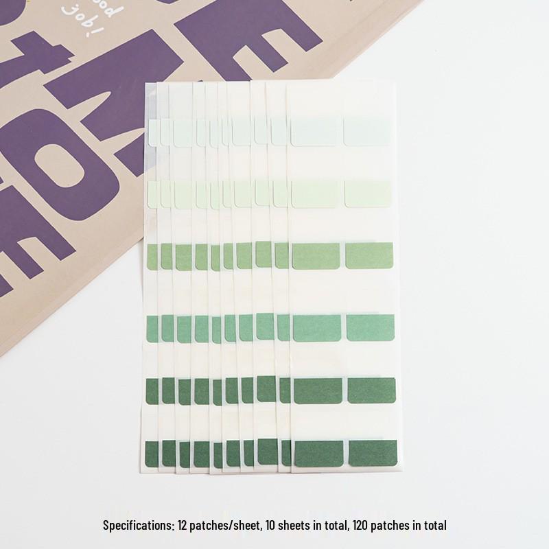Colorful Student Writing Index Sticky Note Bookmark