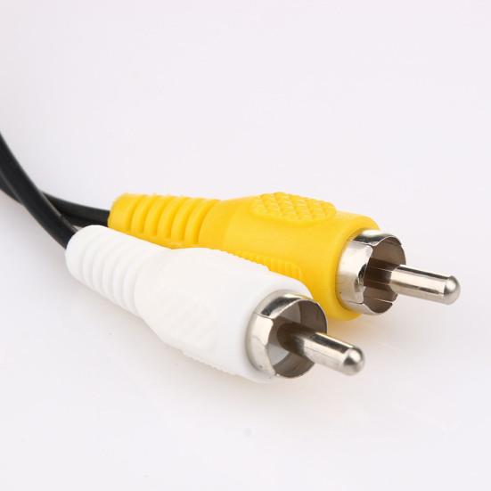 Game Audio Video AV Stereo Composite Cable Universal Cable A/V RCA Connection Cord