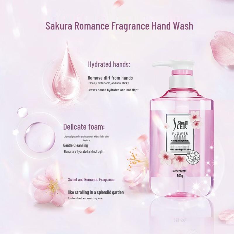 Shurley Cherry Blossom Scented Hand Soap 500g