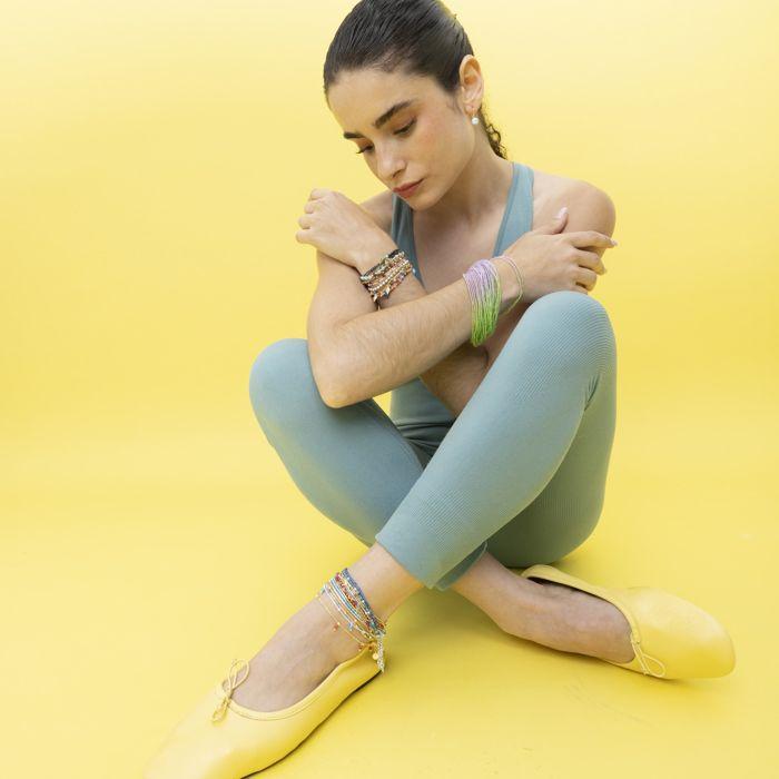 Bracelet - Luxenter - Halok - Cristal Vert - Finition or Jaune 18K - 16 Cm + 3 Cm D'extension