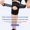 Sports Kneepad Pressurized Elastic Knee Pads Knee Support Joints Protector Fitness Gear Injury Recovery Brace Protector Non-Slip