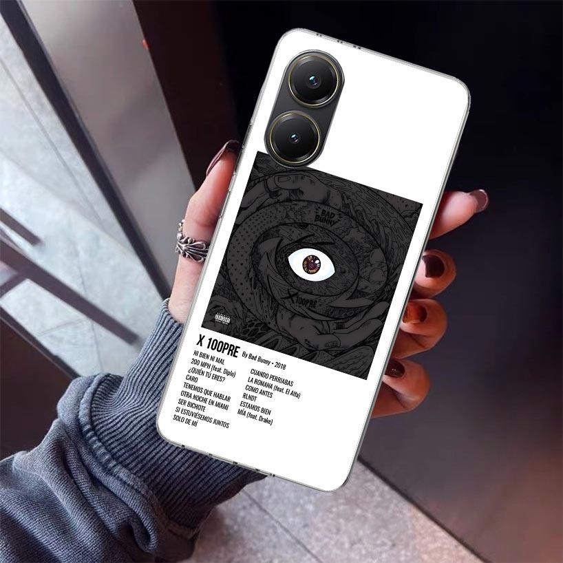 Bad Bunny X100pre Phone Case For Xiaomi Poco X7 X6 X5 Pro F7 Ultra Redmi 15C 15 13 13C 12 12C 10 10A 10C 9 9A 9C 9T Shell Poco X