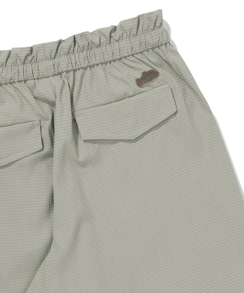 BBC EARTH Women'S Cool Seers Slit Pants Light Khaki