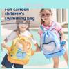 Cartoon Style Childrens Travel Swim Bag With Wet Dry Separation And Large Capacity For Pool Trips