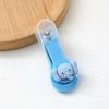 Tagliaunghie Mini Carino Cartoon Colore Caramella per Uso Singolo – Strumento Manicure Anti-Schizzo Creativo, Portatile e Compatto (Modello ZJQ-001)