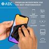 AEC ClearPro Ultra Premium Microfiber Cleaning Cloth for Mobile Screen, Camera Lens, Glasses, Laptop, Tablet & Monitor | Lint-Free, Washable | 12
