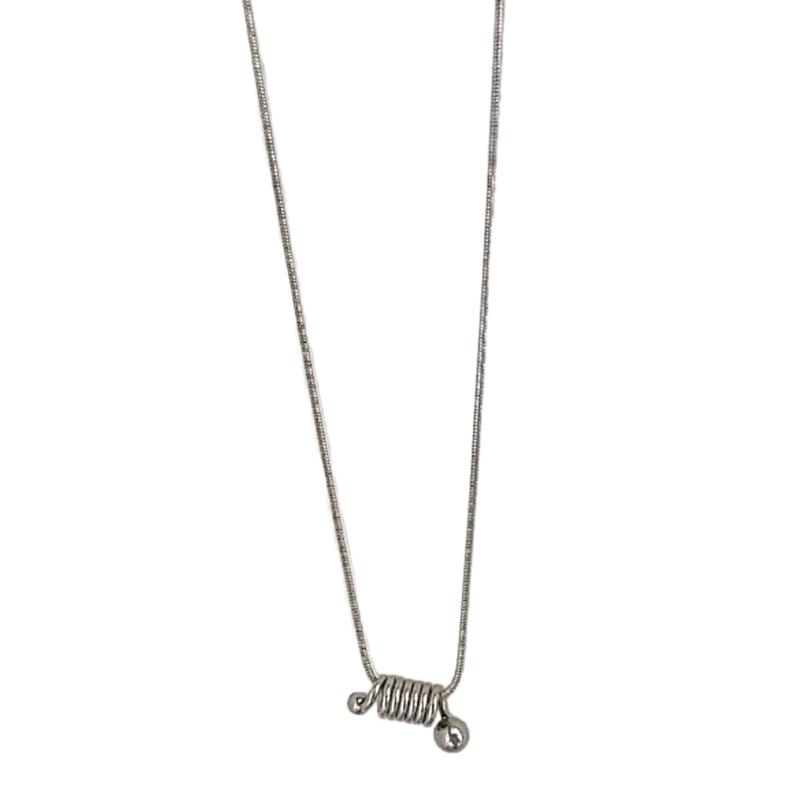 

Fashion Spring Spike Pendant Necklace Adjustable Choker Simple Collar Necklace Party Jewelry Hip Hop Clavicle Chain 1