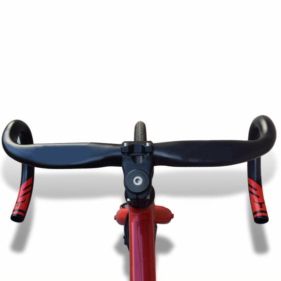 31.8x420mm Universal Bike Handlebar Aluminum Alloy Bent Bar for Outdoor Sports