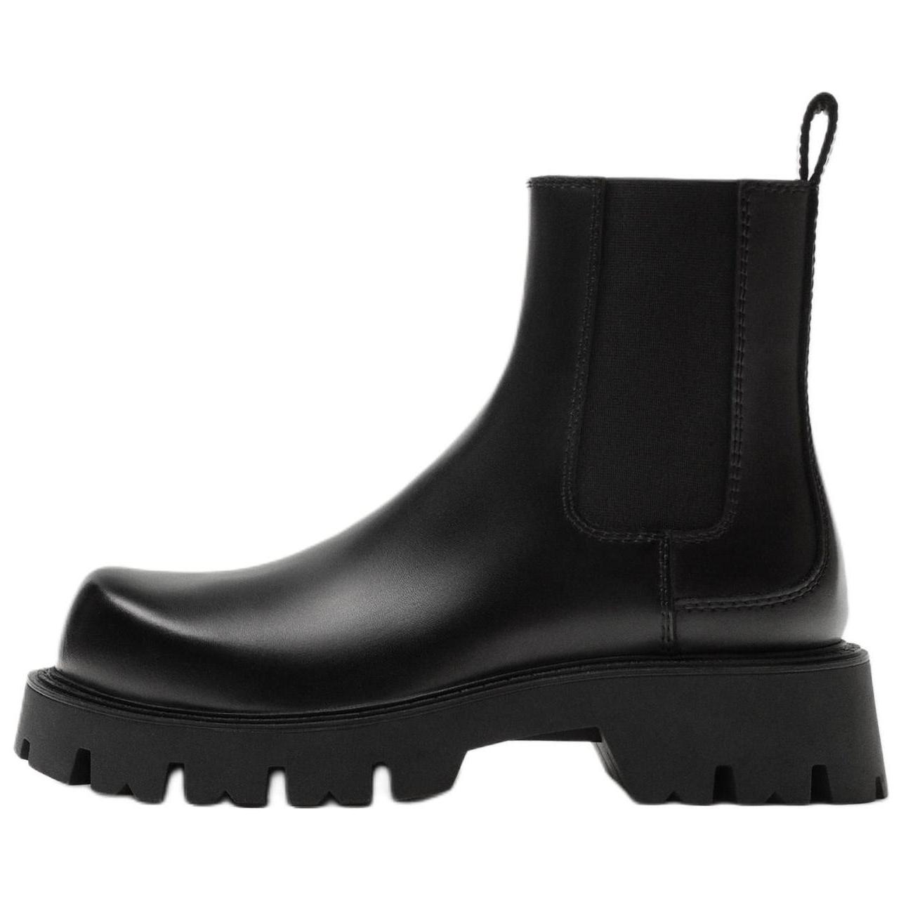 Zara Lightweight Slip-On Short Chelsea Boots Men Boots Black 12017520800 45