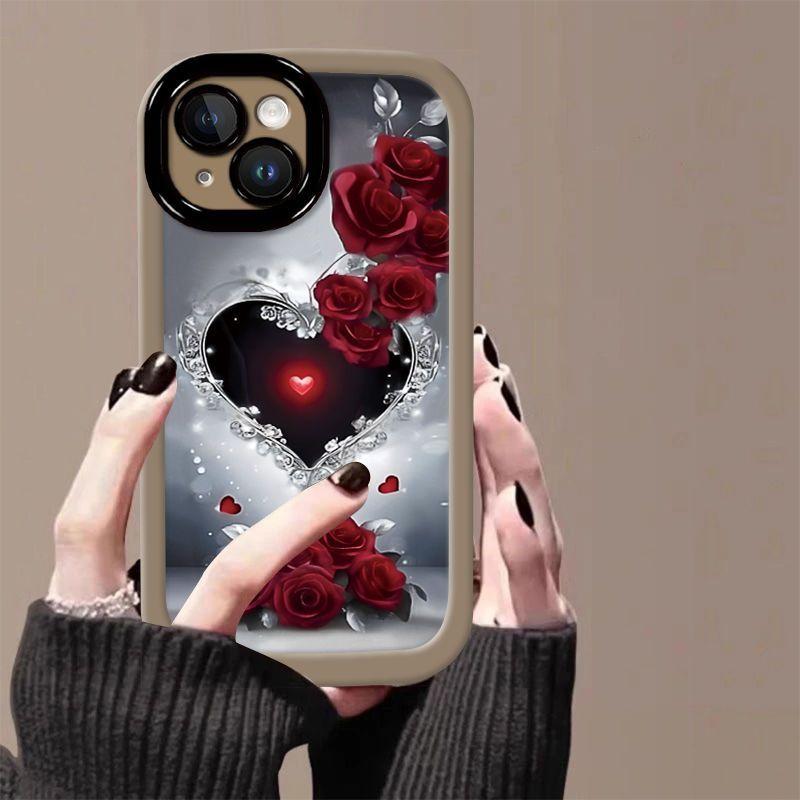iPhone15 mobile phone case Apple 15Pro/15promax/15Plus anti-drop silicone