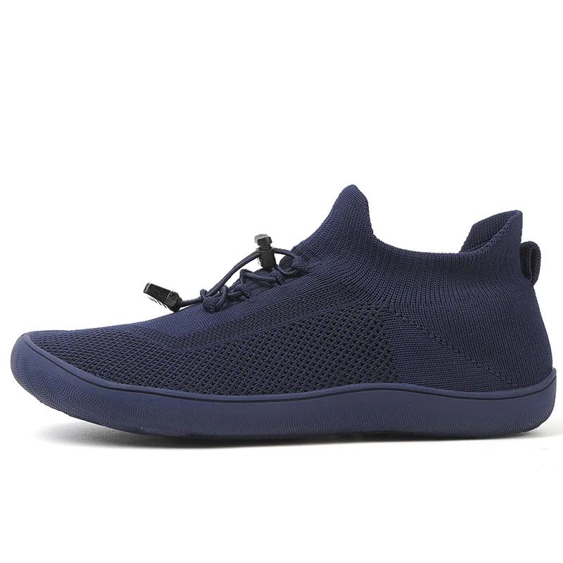 Men Wide Toe Walking Shoes Women Comfortable Barefoot Casual Footwear New Flat Light Weight Sports Zapatillas Couple Size 36-46