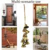 Witch Bell Protection For Door Knob Hanger Wind Chime Witchy Thing Clear Negative Energy Witchcraft Supplies For Boho Home Decor