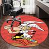 Asterix Friends Round Mat, Anti-slip Circle Carpet Chair Rug For livingroom,Bedroom, Doormat Home Decor Gift Christmas Gifts