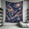 Space Wall Tapestry Aesthetic Wall Hanging Printed Fabric Blanket Decorative Tapestries for Bedroom Living Room Home Decor