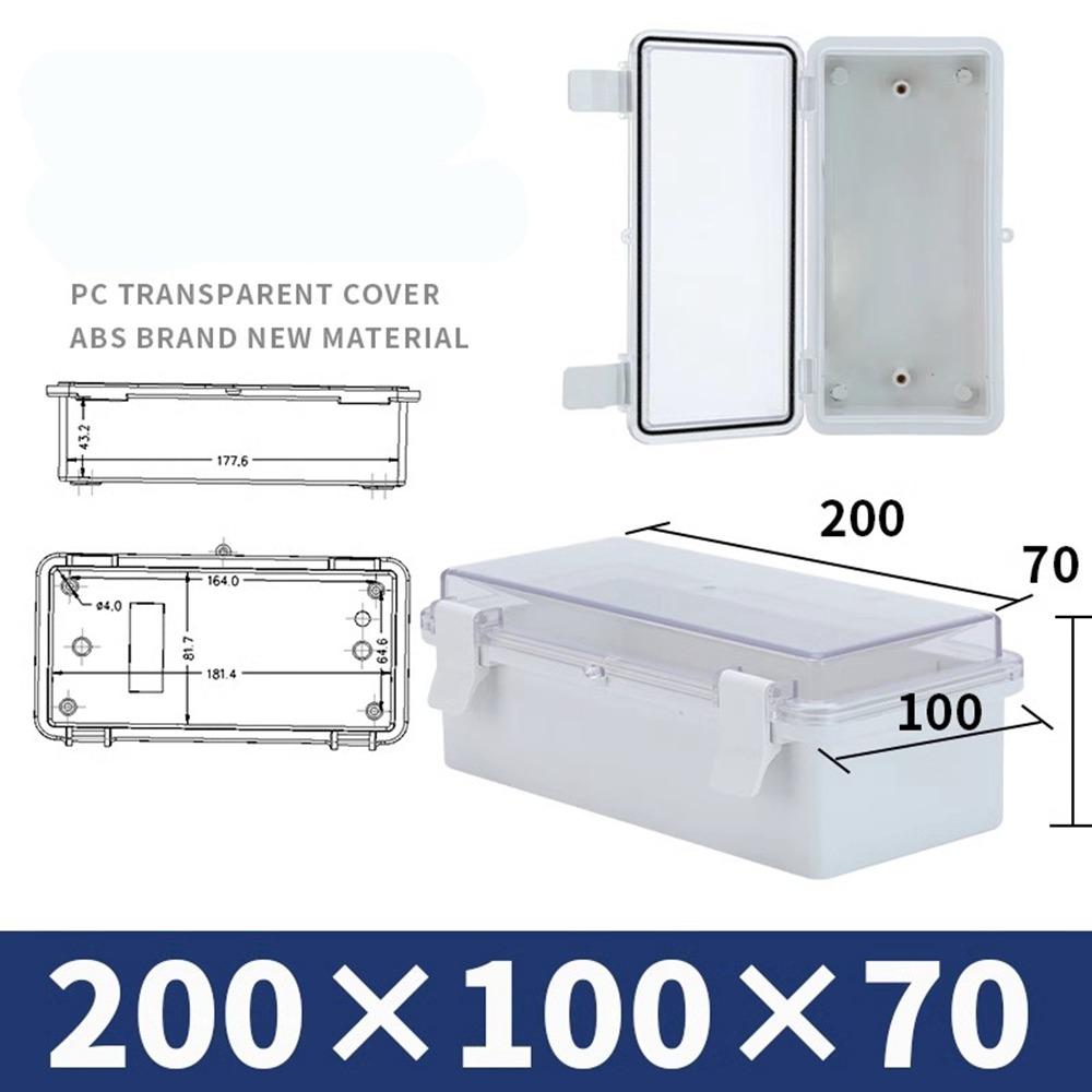 

Waterproof Electrical Junction Box Enclosure With Hasp Distribution Boxes 5