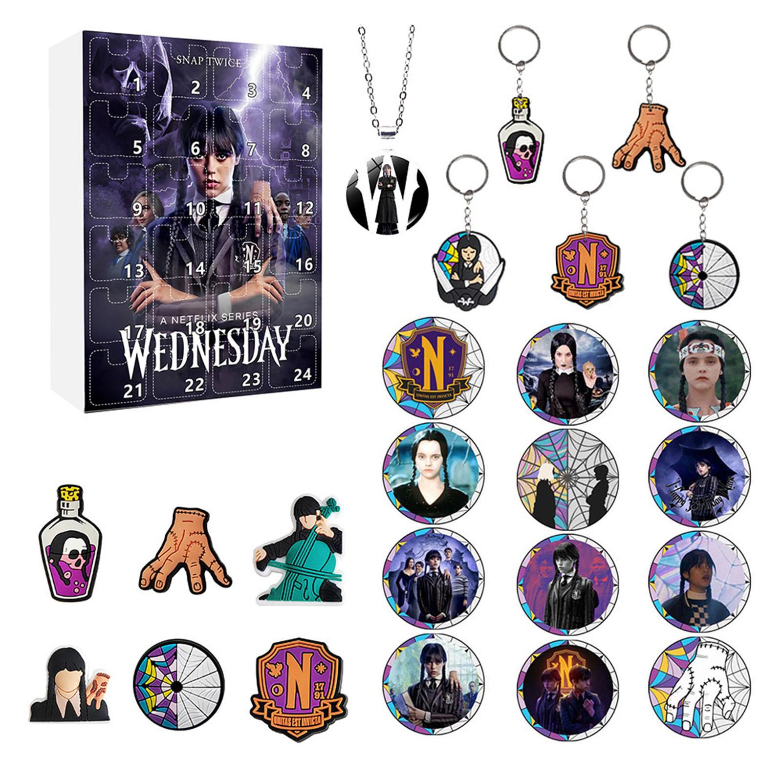 

24 Halloween Advent Calendar Decoration Creative Gift One Size