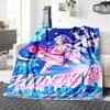 Hunter X City Lights Blanket Soft Throw Blanket For Home Bedroom Bed Sofa Travel Office Solid Christmas Blanket