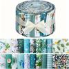 Green Patchwork, Sewing Patchwork, 40pcs/roll Small Cloth Strips, Small Cloth Blocks