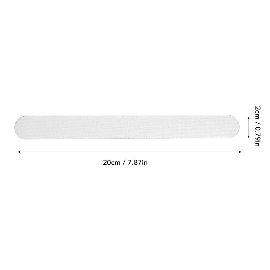 72Pcs Non Slip Sticker Transparent PEVA Waterproof Strong Grip Anti Slip Strips for Stairs Floor Kitchen